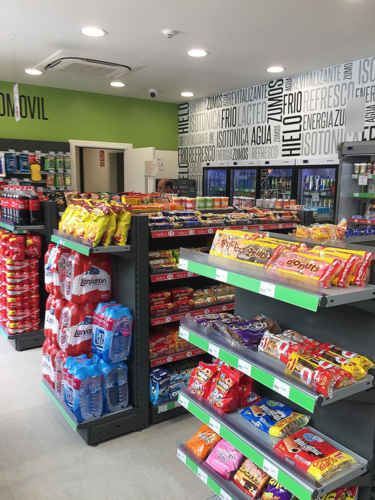 Muebles centrales de alimentación
